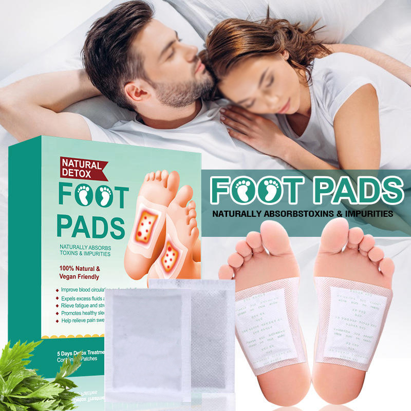 10 patches/box for improved sleep and natural detoxification