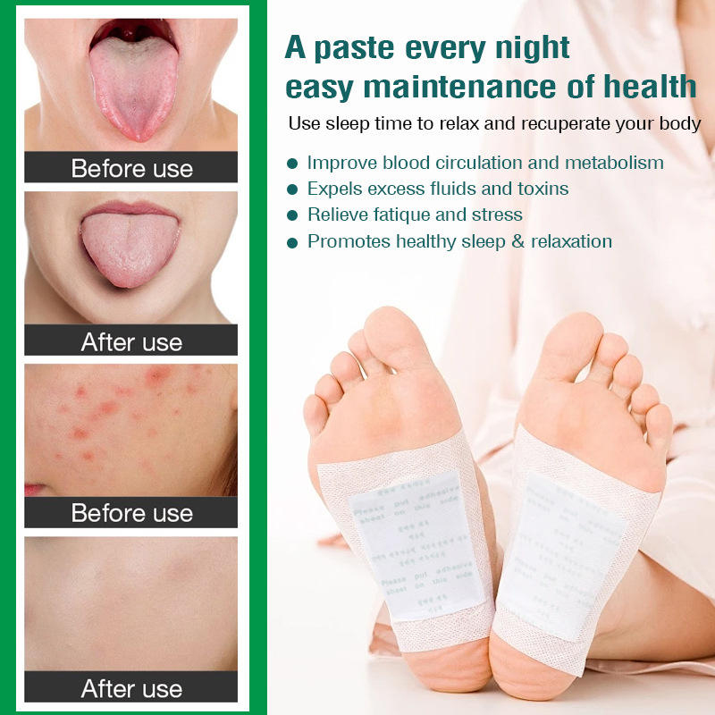 10 patches/box for improved sleep and natural detoxification 10 patches/box for improved sleep and natural detoxification