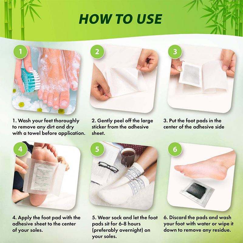 All-Natural Bamboo Vinegar Detox Patch All-Natural Bamboo Vinegar Detox Patch