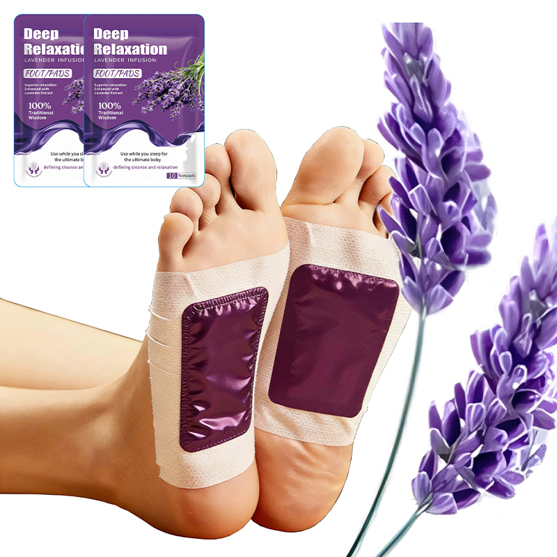 Lavender Detox Foot Pads for Improved Sleep Lavender Detox Foot Pads for Improved Sleep