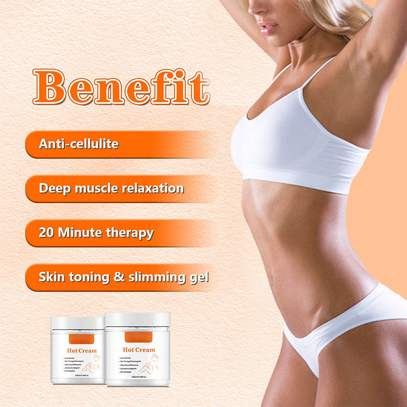 Organic Hot Slimming Massage Gel for Fat Burning