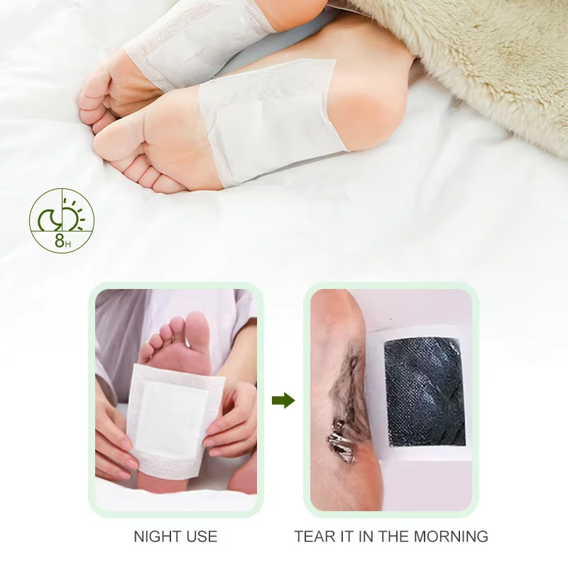 Herbal Ginger & Mugwort Foot Patches (10-Pack) Herbal Ginger & Mugwort Foot Patches (10-Pack)