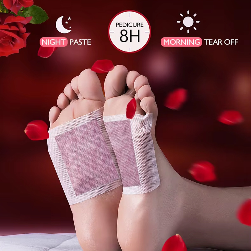 Rose and Ginger Extract Detox Foot Pads
