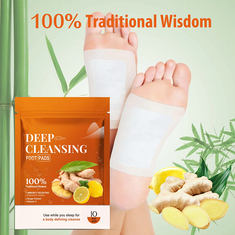 Herbal Detox Natural Ginger Foot Patches Herbal Detox Natural Ginger Foot Patches