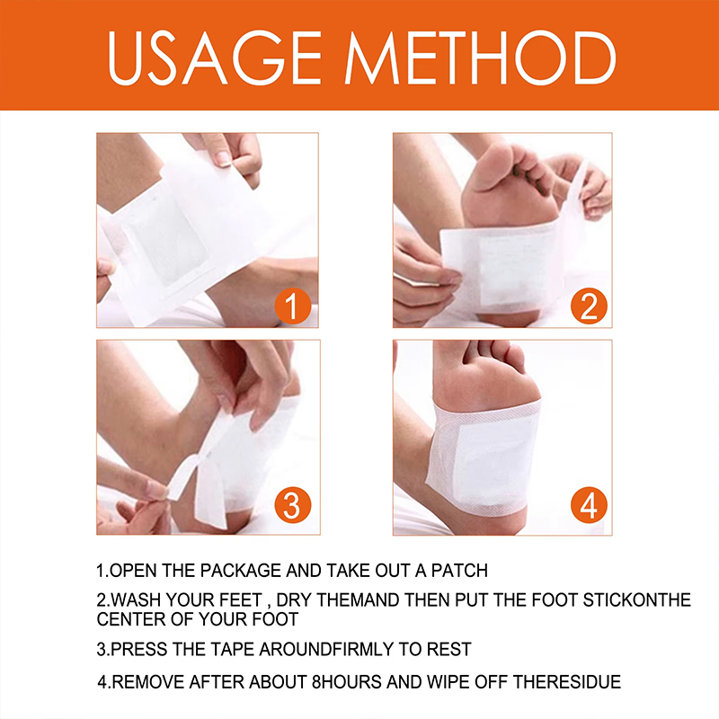 Herbal Detox Natural Ginger Foot Patches Herbal Detox Natural Ginger Foot Patches