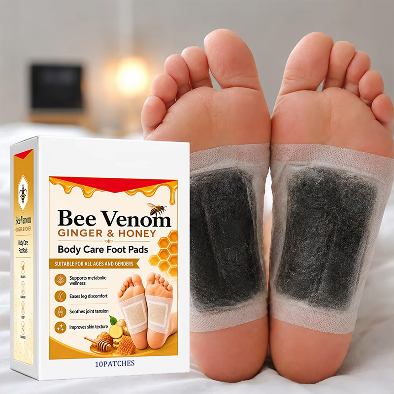 Rapid-Absorption Bee Venom & Ginger Herbal Foot Patch Rapid-Absorption Bee Venom & Ginger Herbal Foot Patch