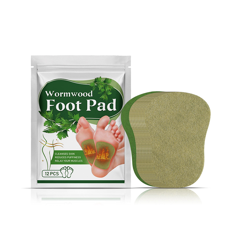 Natural Organic Herbal Mugwort & Ginger Deep-Cleansing Detox Foot Patches