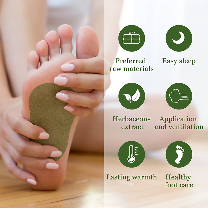 Natural Organic Herbal Mugwort & Ginger Deep-Cleansing Detox Foot Patches Natural Organic Herbal Mugwort & Ginger Deep-Cleansing Detox Foot Patches