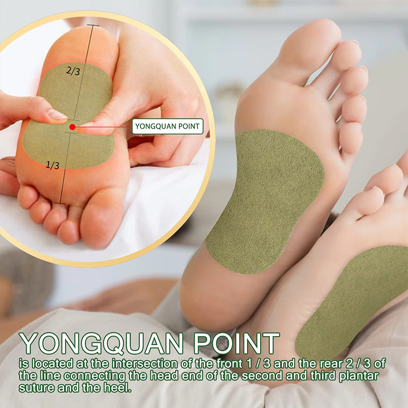Natural Organic Herbal Mugwort & Ginger Deep-Cleansing Detox Foot Patches Natural Organic Herbal Mugwort & Ginger Deep-Cleansing Detox Foot Patches