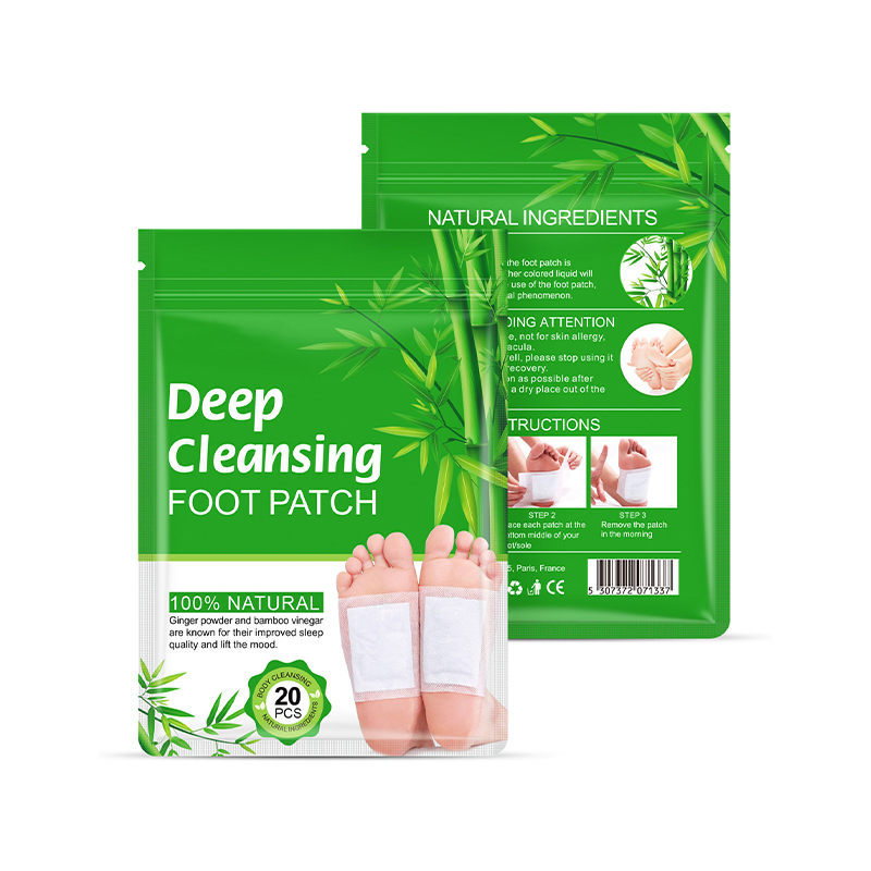 Organic Natural Bamboo & Wood Vinegar Detox & Deep-Cleansing Foot Pads Organic Natural Bamboo & Wood Vinegar Detox & Deep-Cleansing Foot Pads