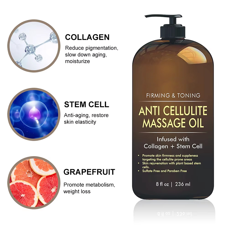 Natural Plant-Based Firming and Slimming Oil