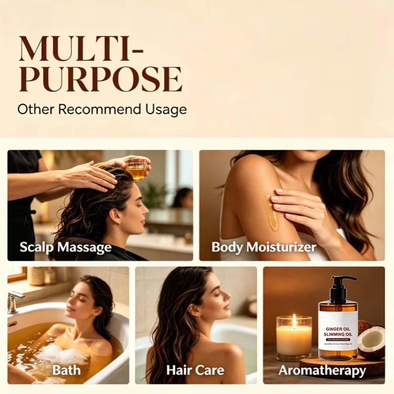 Cold-Pressed Ginger Massage Oil Cold-Pressed Ginger Massage Oil