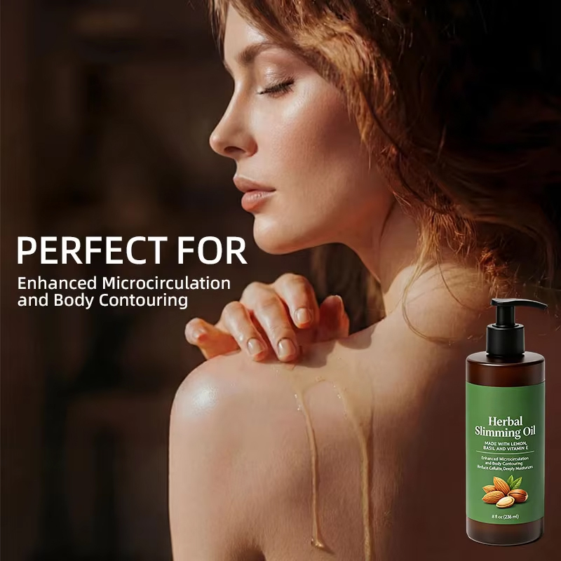 Natural Herbal Fat-Burning & Slimming Massage Oil