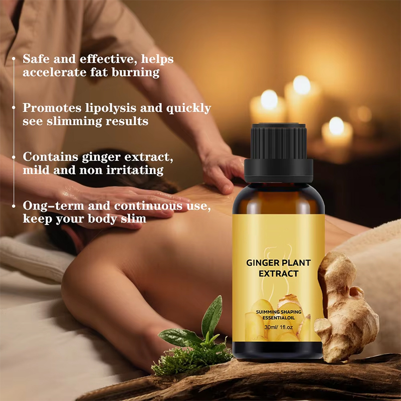 Ginger Weight-Loss & Fat-Burning Body Massage Oil