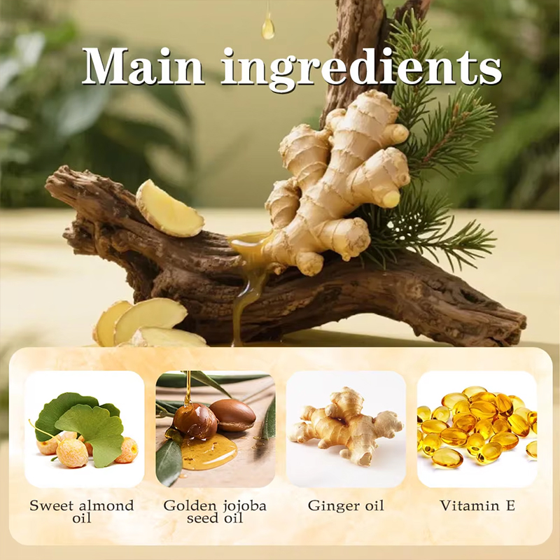 Ginger Weight-Loss & Fat-Burning Body Massage Oil Ginger Weight-Loss & Fat-Burning Body Massage Oil