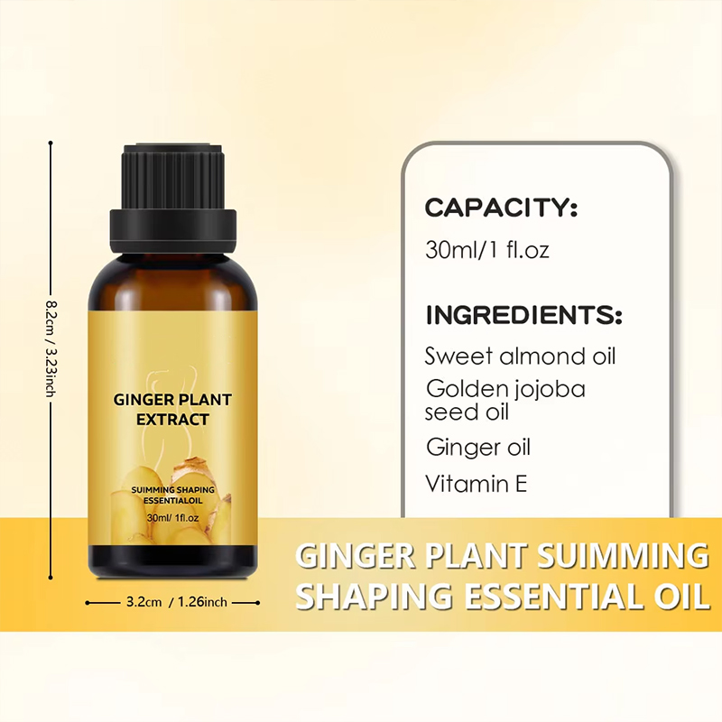 Ginger Weight-Loss & Fat-Burning Body Massage Oil Ginger Weight-Loss & Fat-Burning Body Massage Oil