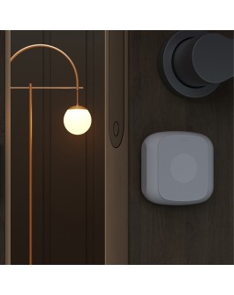 Smart home plastic door magnetic alarm