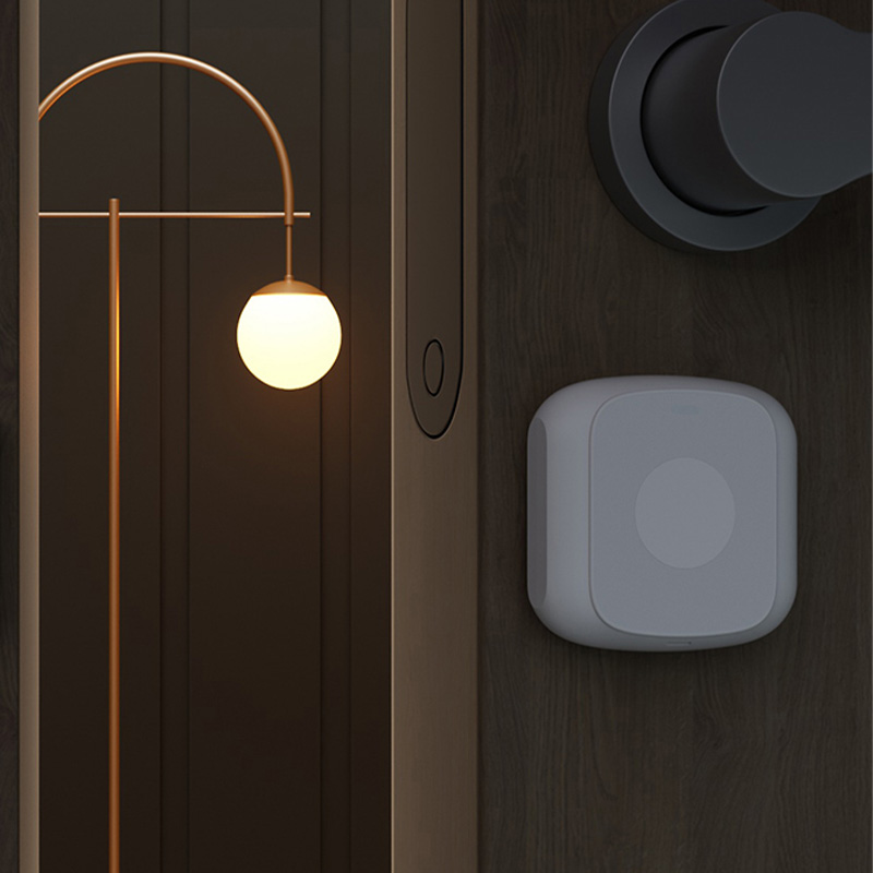 Smart home plastic door magnetic alarm