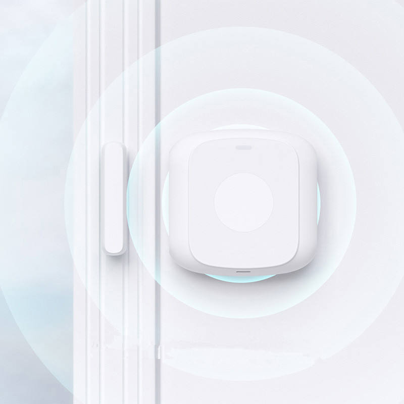 Smart home plastic door magnetic alarm