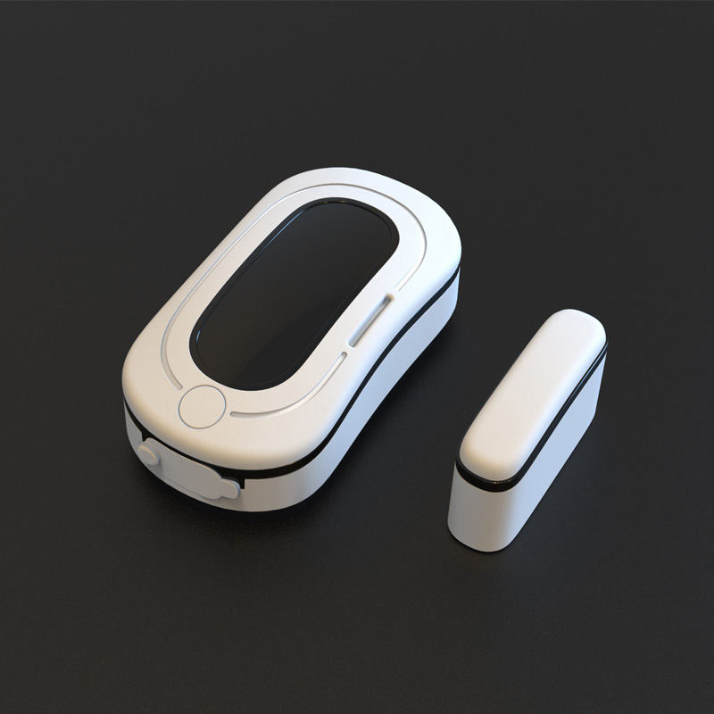 Easy to install rechargeable door magnetic alarm