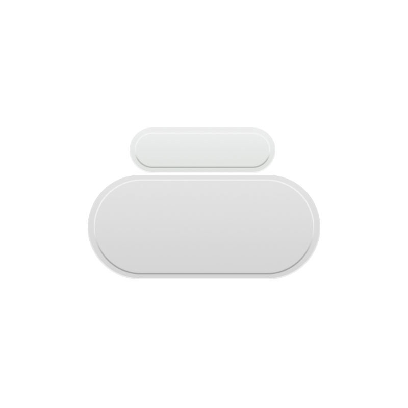 Compact smart door magnetic alarm