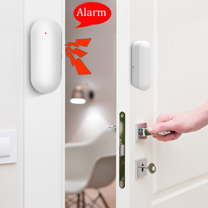 Wireless smart door magnetic alarm