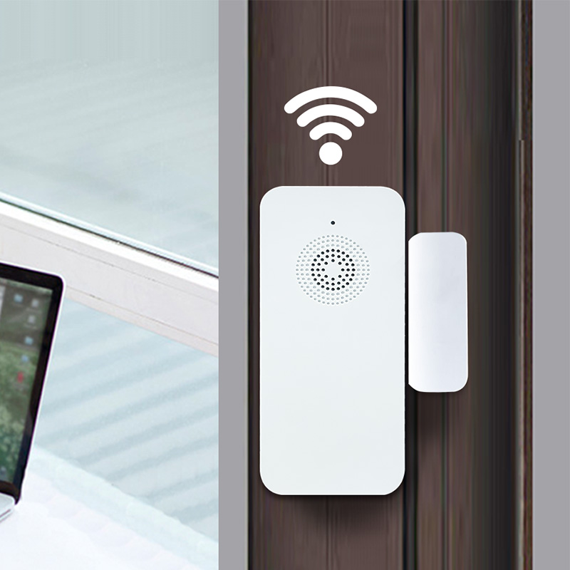 Easy-to-install durable door magnetic alarm