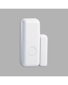 White wireless door magnetic alarm