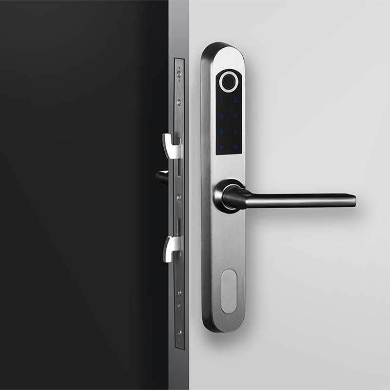 Stainless steel electronic fingerprint door lock