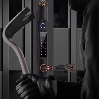 Courtyard outdoor fingerprint electronic door lock