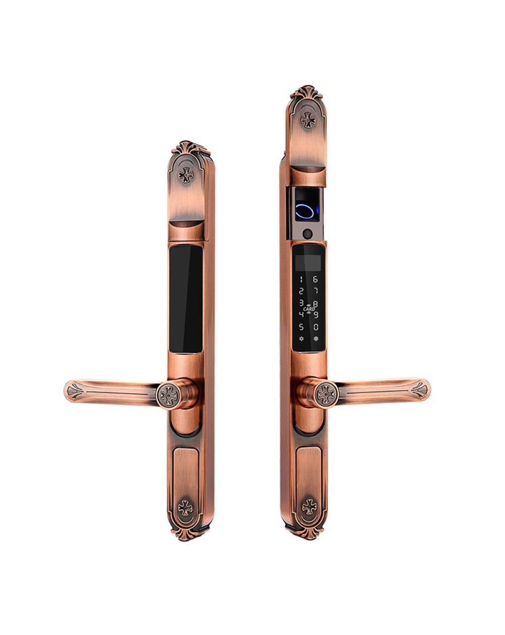 Courtyard outdoor fingerprint electronic door lock