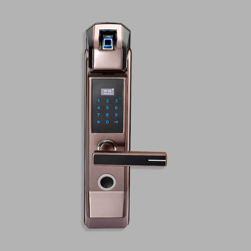 Waterproof household fingerprint electronic door lock