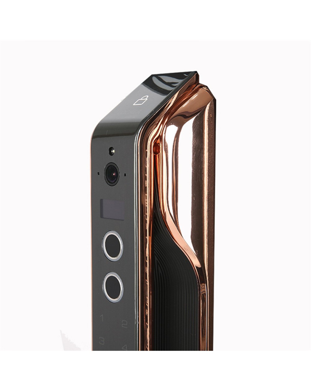 Luxury smart fingerprint electronic door lock