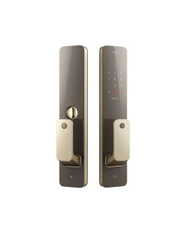 Secure and intelligent fingerprint electronic door lock