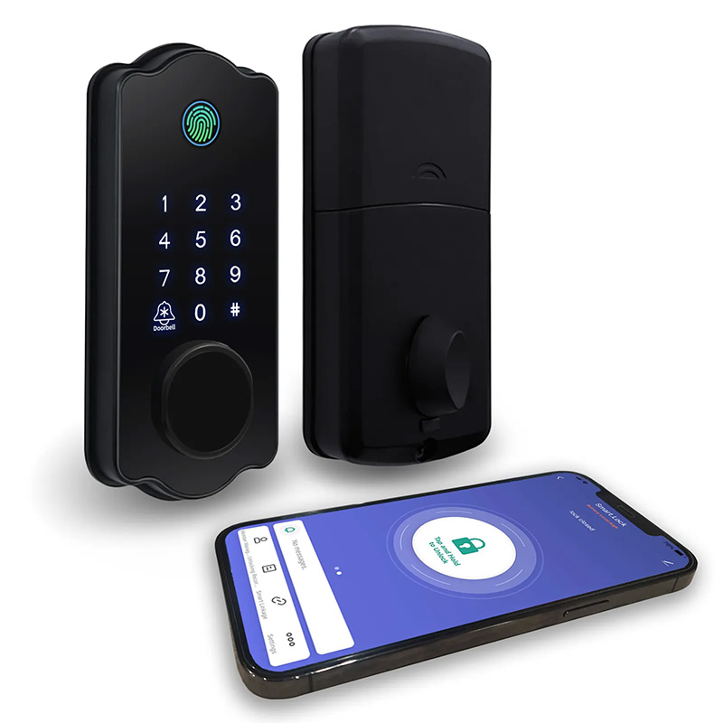 Digital touchscreen fingerprint electronic door lock