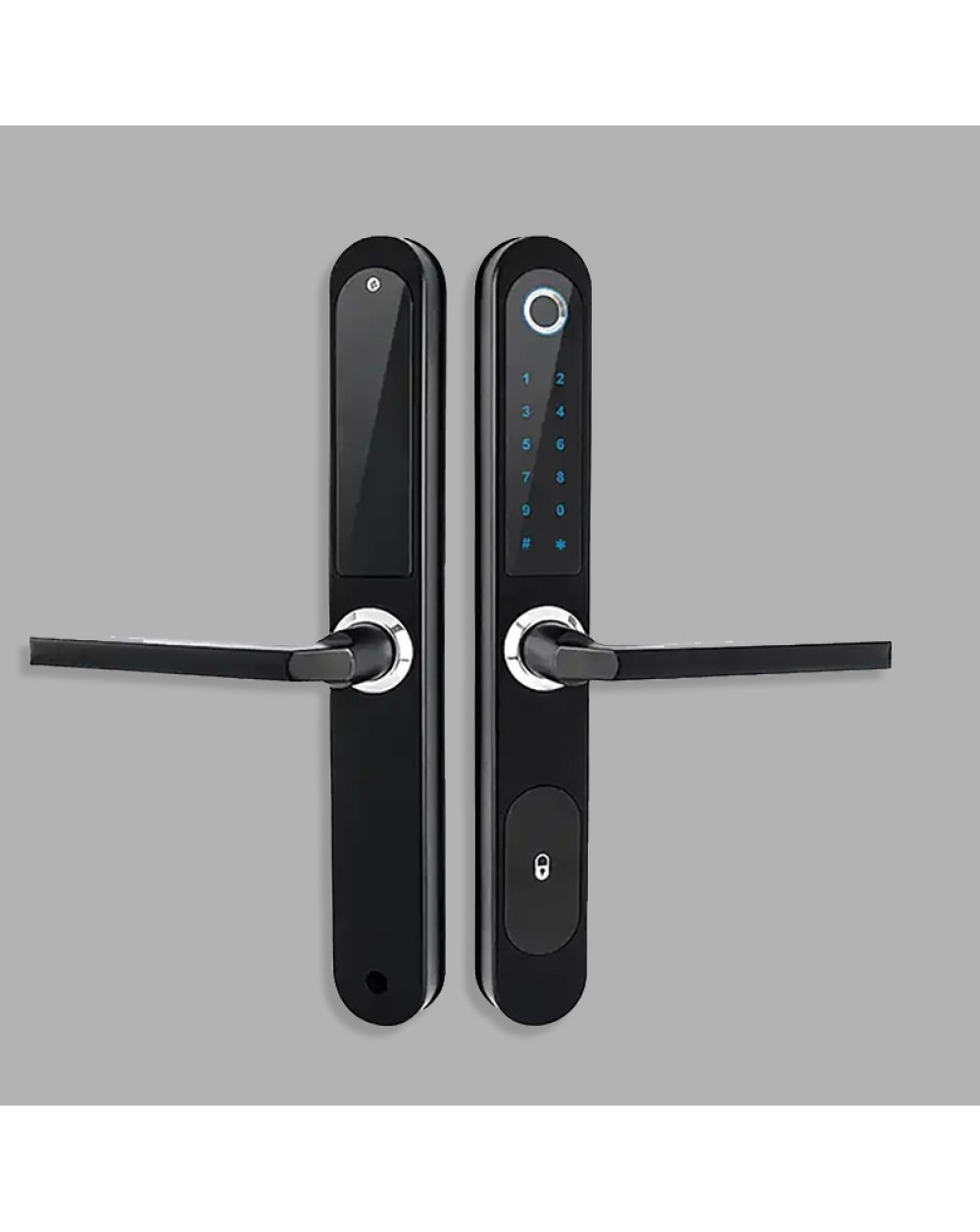 Ultra-thin smart fingerprint electronic door lock
