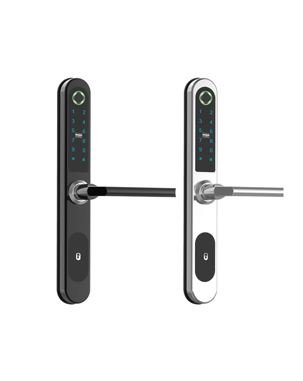 Ultra-thin smart fingerprint electronic door lock