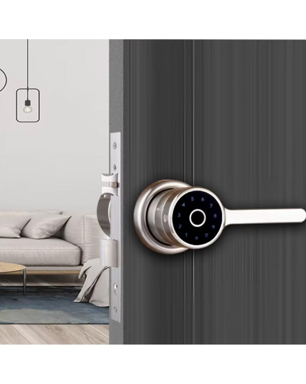 Simple home fingerprint electronic door lock