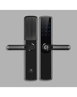 Waterproof smart fingerprint electronic door lock