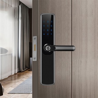 Waterproof smart fingerprint electronic door lock