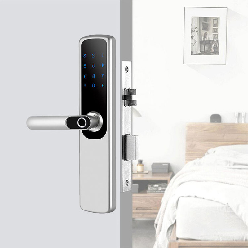 Waterproof smart fingerprint electronic door lock