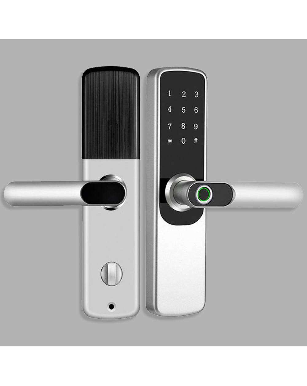Waterproof smart fingerprint electronic door lock