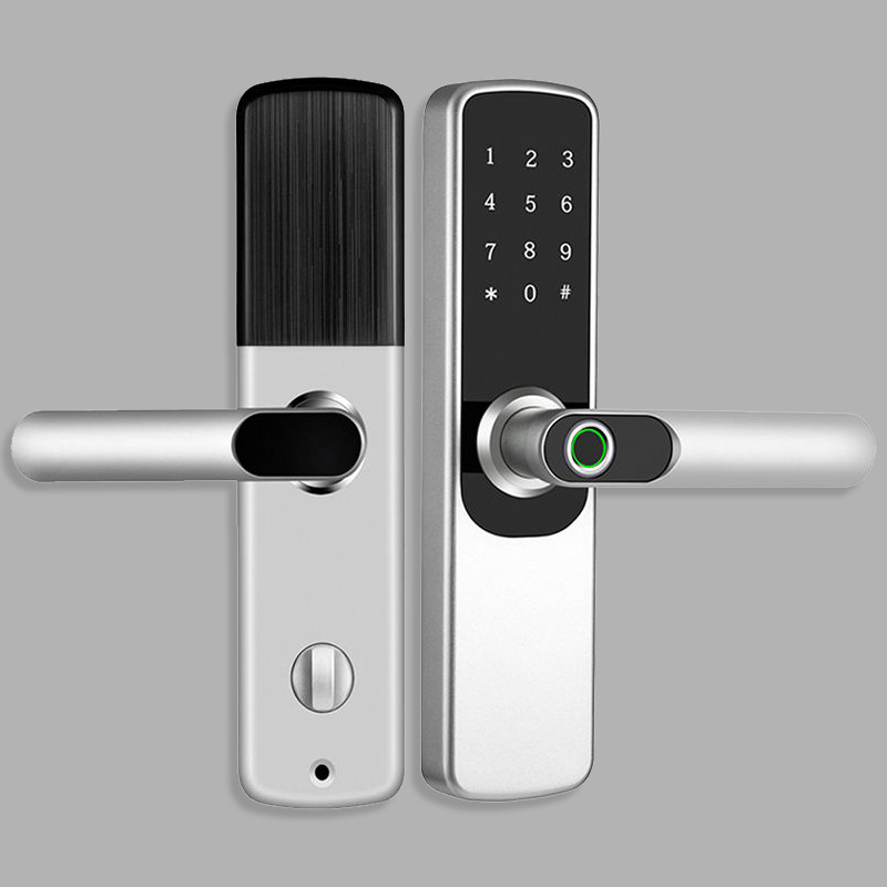 Waterproof smart fingerprint electronic door lock