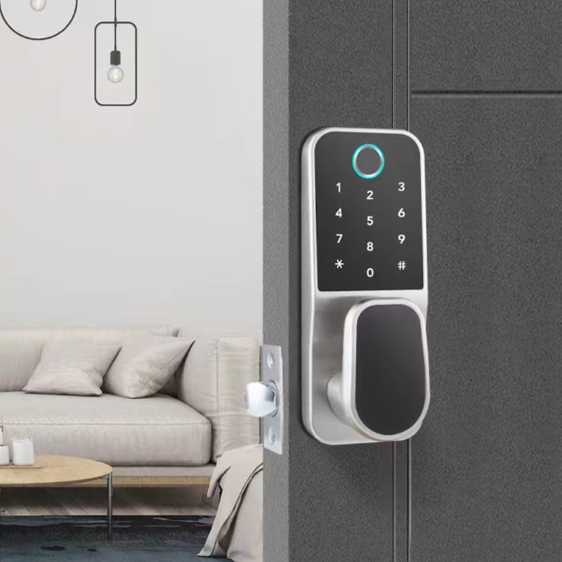 Durable biometric fingerprint electronic door lock