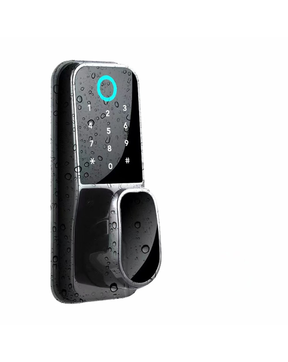 Durable biometric fingerprint electronic door lock