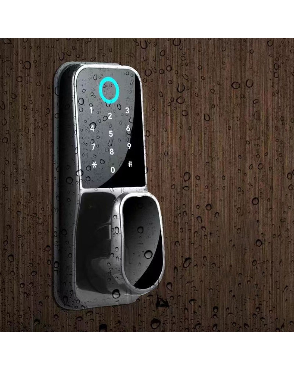 Durable biometric fingerprint electronic door lock