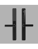 Aluminum alloy narrow-frame fingerprint electronic door lock