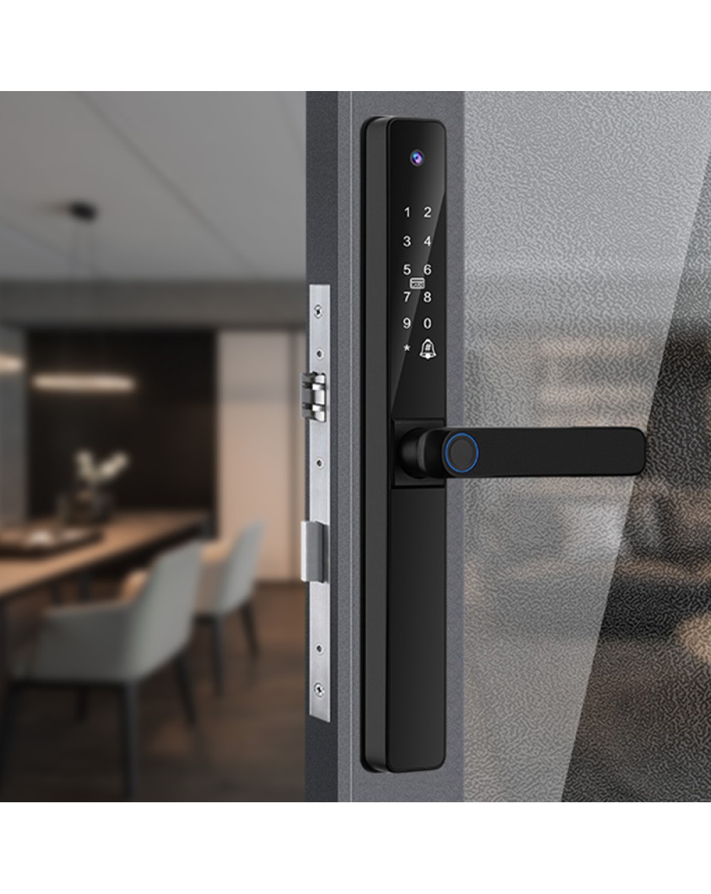 High-quality narrow-frame fingerprint electronic door lock