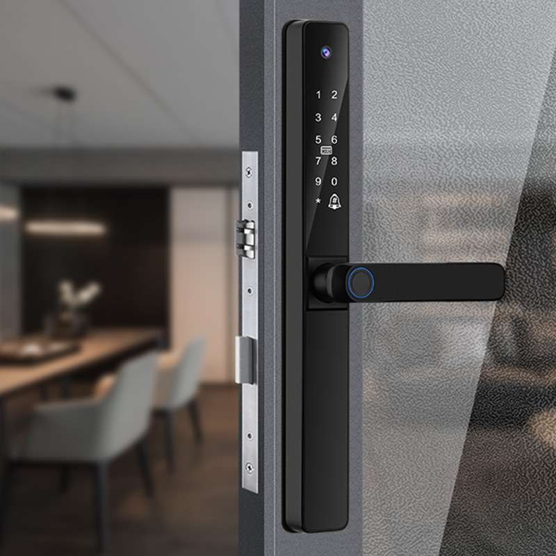 High-quality narrow-frame fingerprint electronic door lock
