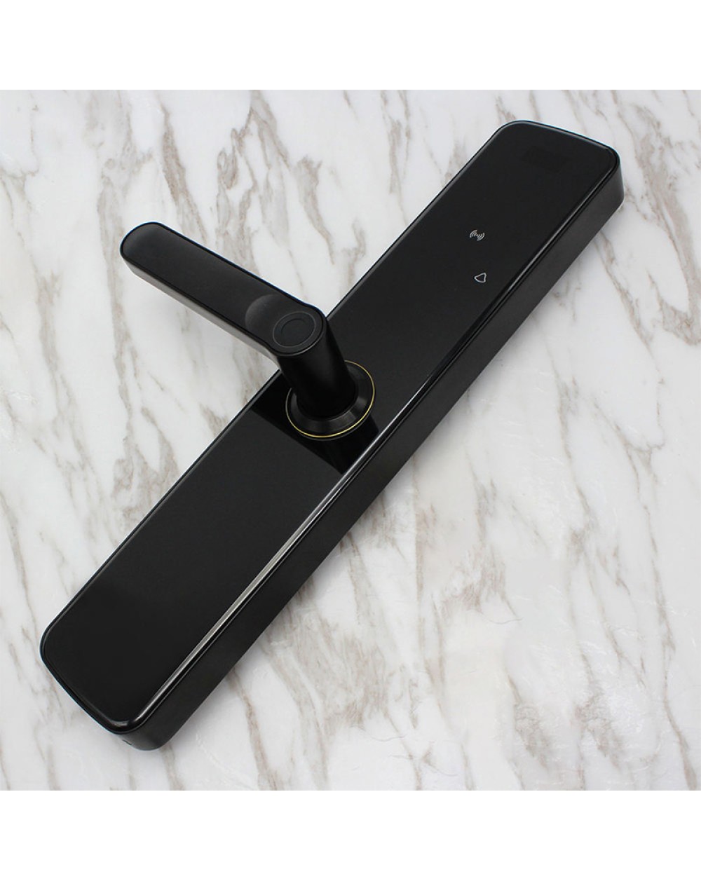 Black smart password electronic door lock